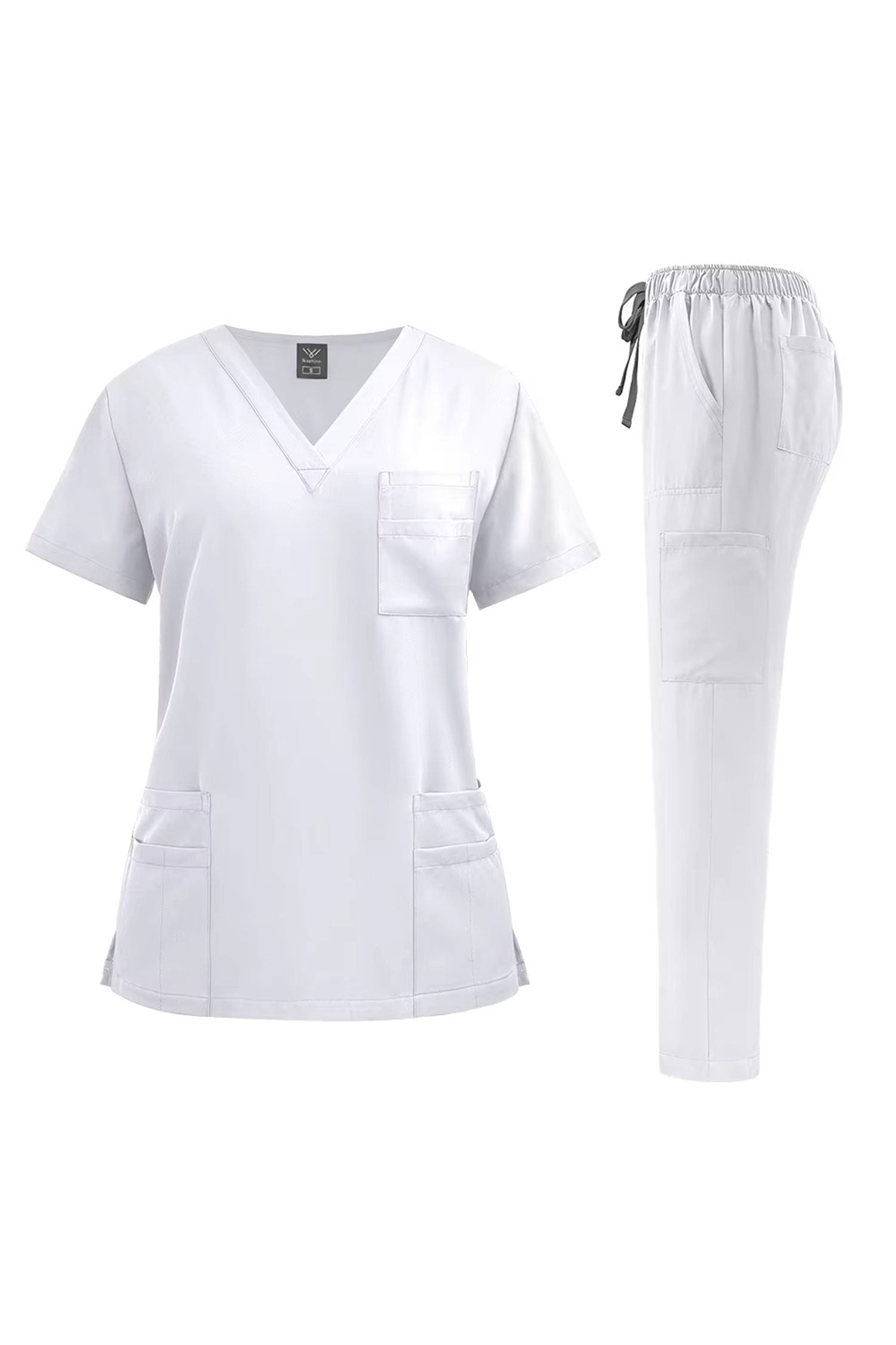 Women's 6-Pocket V-Neck Scrub