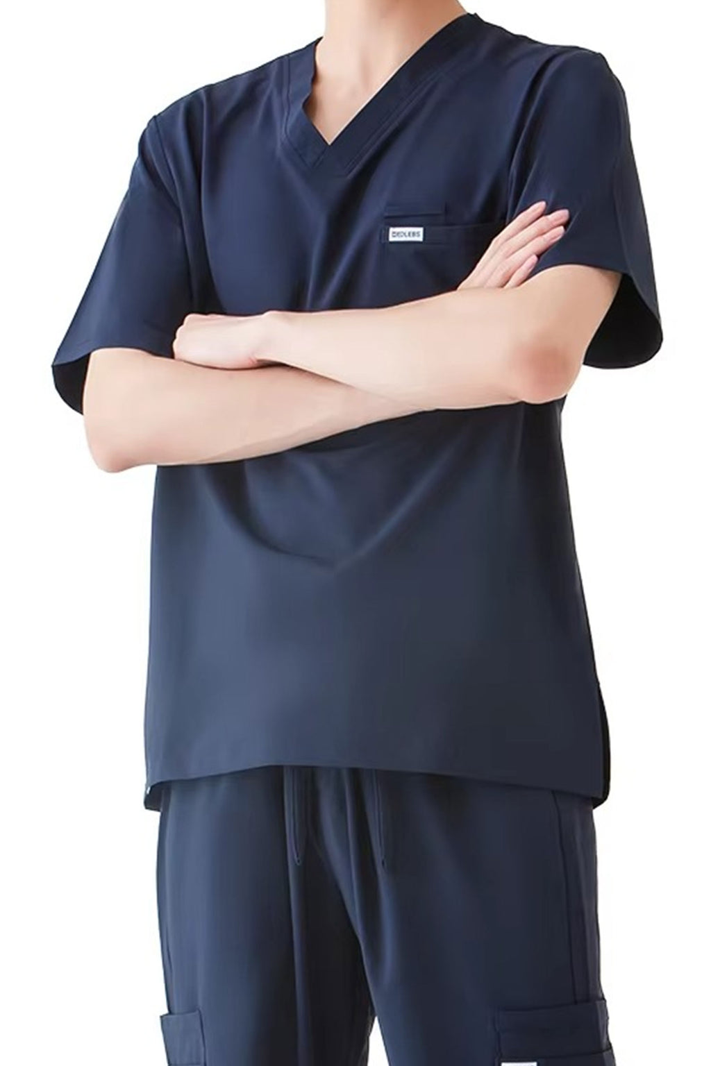 Men's 3-Pocket V-Neck Scrub