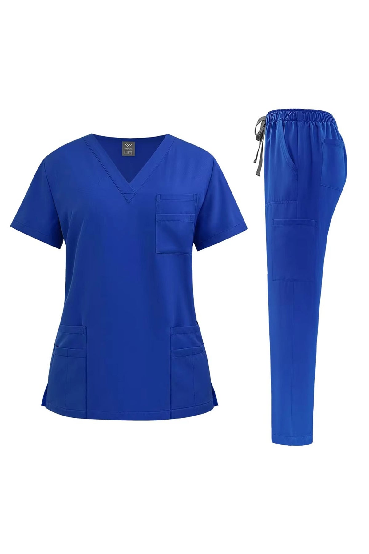 Women's 6-Pocket V-Neck Scrub