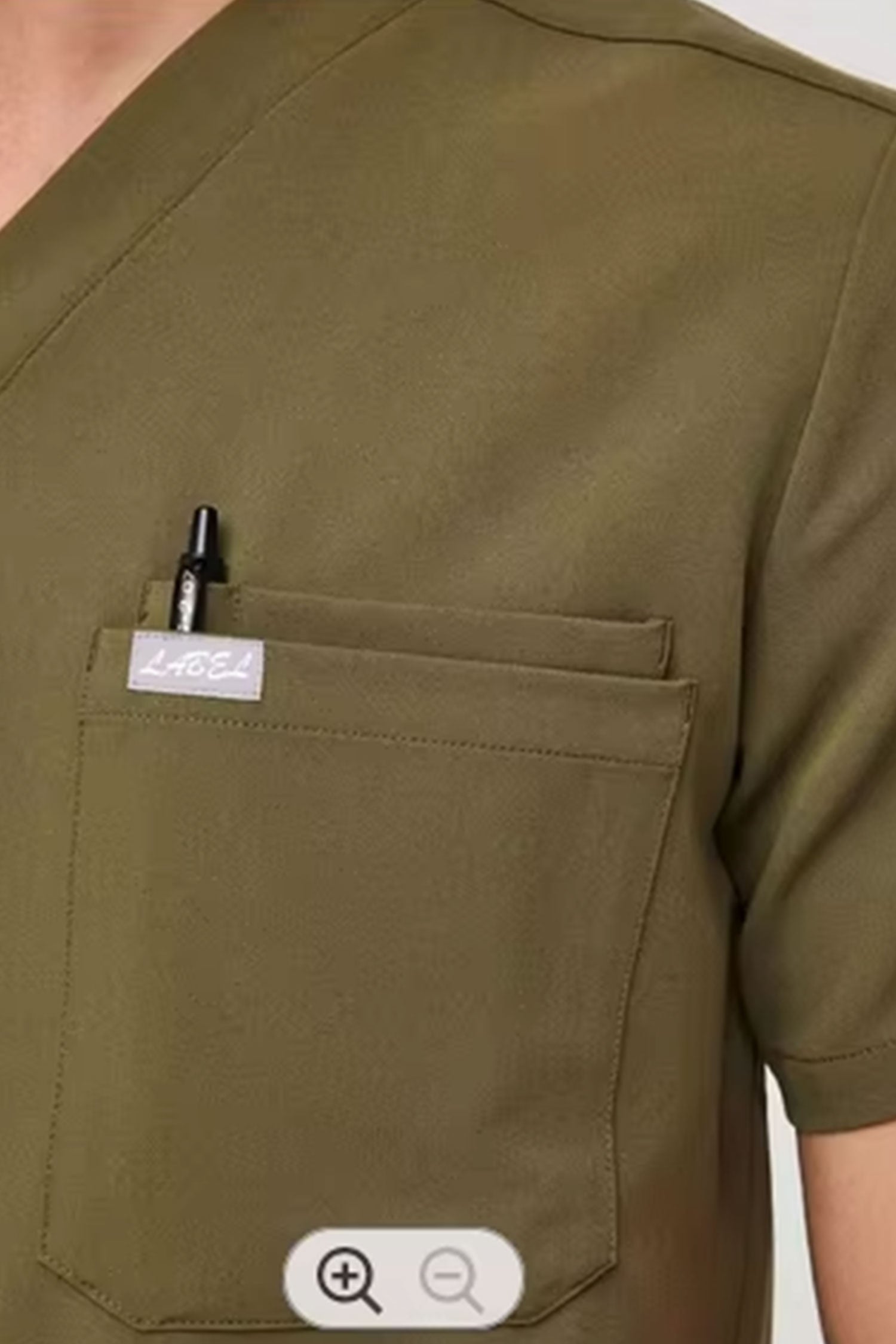 Men's 3-Pocket V-Neck Scrub