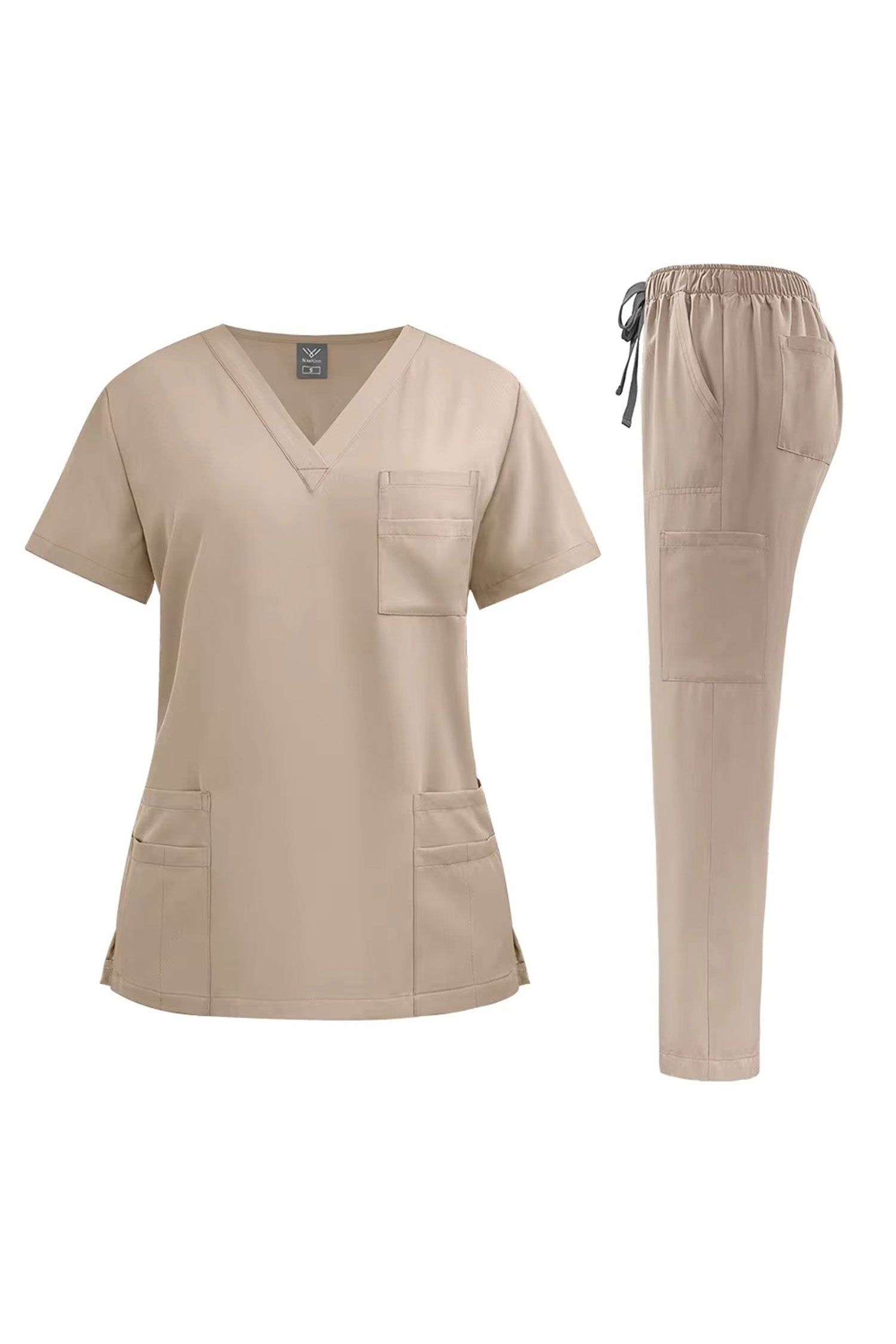 Women's 6-Pocket V-Neck Scrub